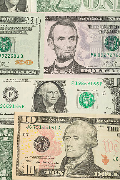 istock USA dollar money banknotes background 495784678
