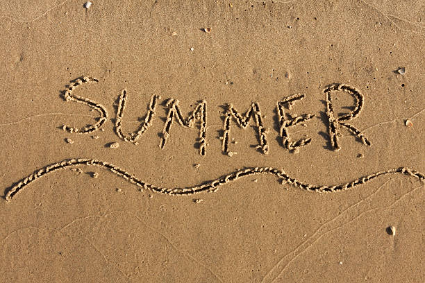 istock Word welcome written on the sand 495784733