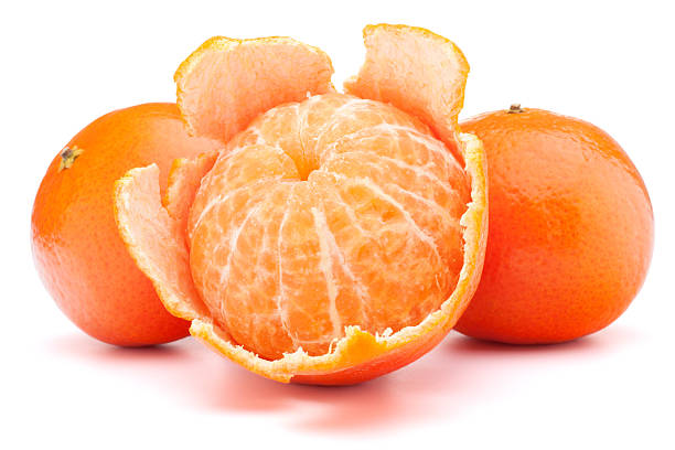 istock Peeled tangerine or mandarin fruit 495785853
