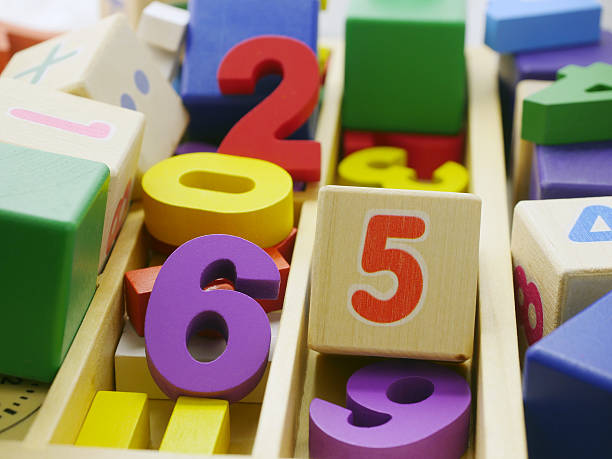 istock Toy wooden numbers 495786274