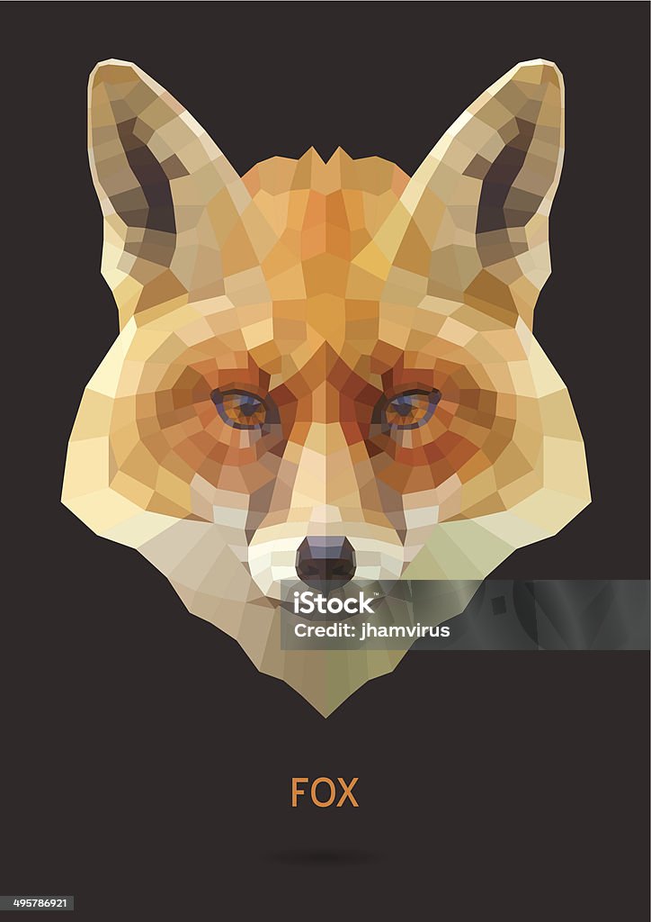 Basic Fox Vector Fox Vector Stock Illustration - Download Image Now - Abstract, Animal ...