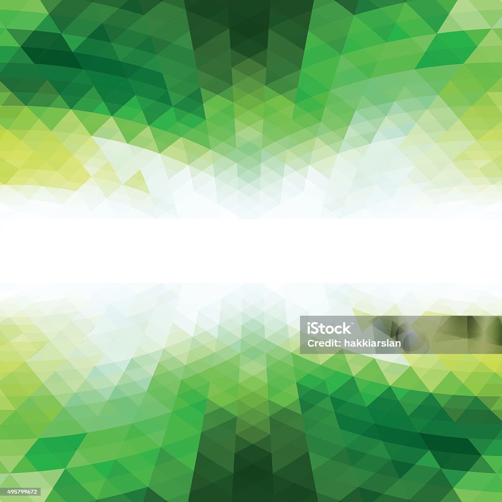 Green Insight Background Abstract Green Perspective Background Stock Illustration - Download ...