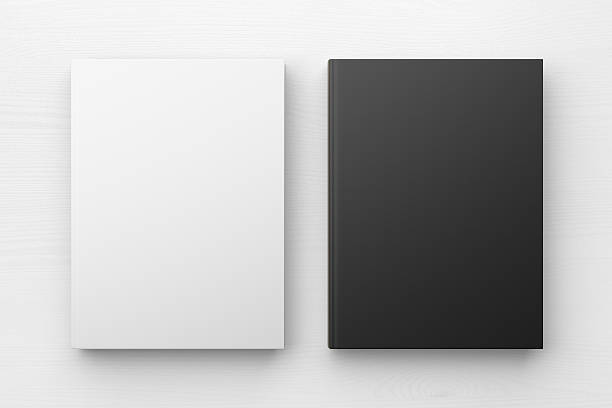 istock White and black books, mock up 495804958