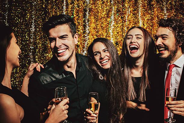 istock Night Party with young people 495806244