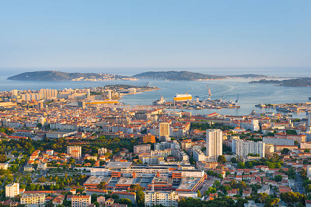 istock Toulon at sunset time 495807468