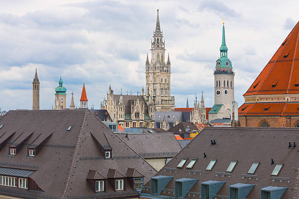 istock Munich in a cloudy summer day 495809168