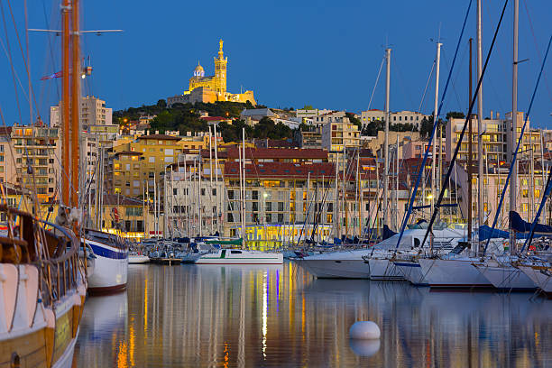 istock Marseille port at a night 495809664