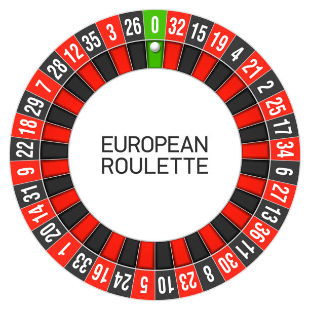 欧州ルーレット盤 - roulette roulette wheel gambling roulette table点のイラスト素材／クリップアート素材／マンガ素材／アイコン素材