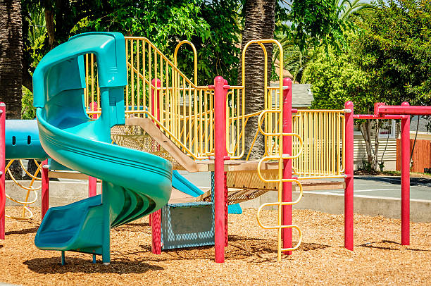 istock Colorful Playground Equipment 495810949