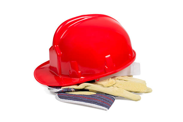 istock Protection helmet and gloves 495811065