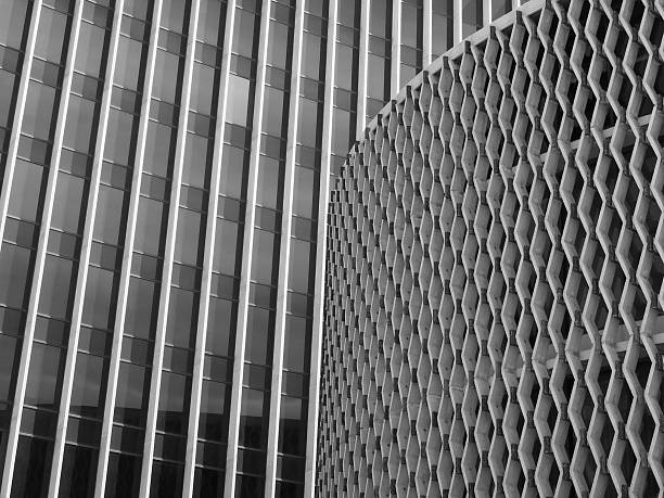 istock Geometric Architecture on Office Buildings in Washington DC 495816509