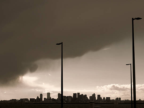 istock Stormy Day Over Boston, Massachusettes View from Winthrop 495816511