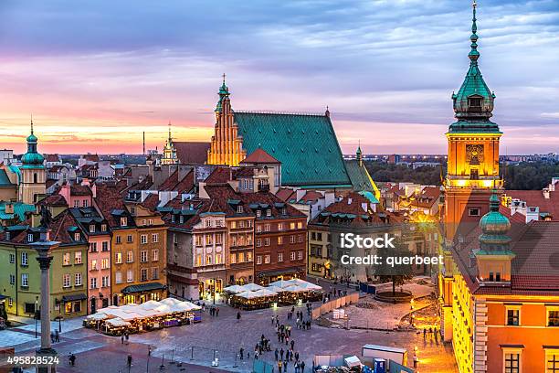 Old Town In Warsaw Poland Stok Fotoğraflar & Varşova‘nin Daha Fazla Resimleri - Varşova, Polonya, Eski mahalle