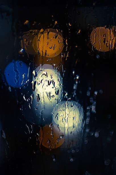istock Car Headlights and Streetlights in Rain 495831476
