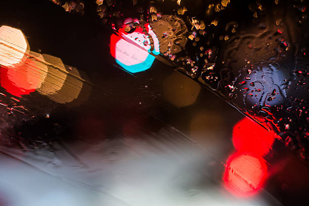istock Car Headlights and Streetlights in Rain 495831846