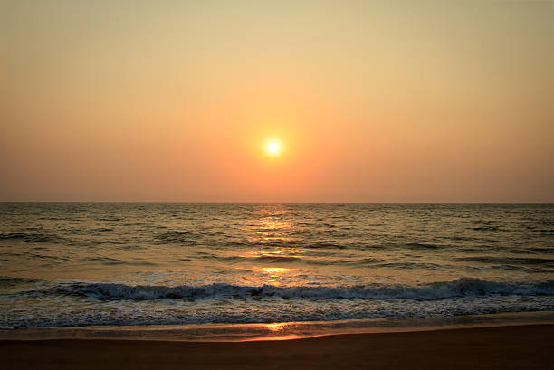 istock Evening scene with sunset on the sea 495832050