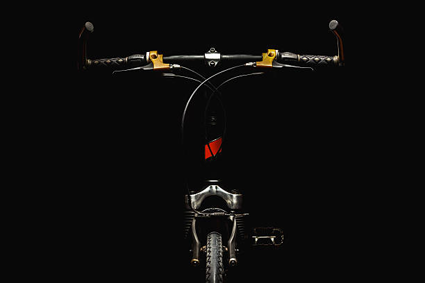 Accentuated Shapes of a Bicycle stock photo
