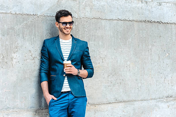 istock Concept for stylish young man outdoors 495835454