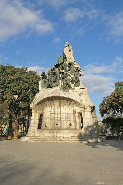 istock Memorial for Doctor Robert, Barcelona 495841896