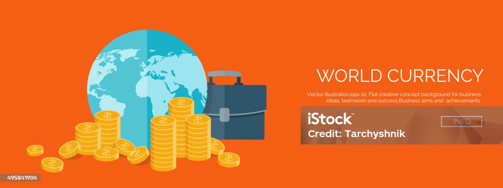Header Background Money Vector Illustration Flat Header Money And Money Making Web Payments ...