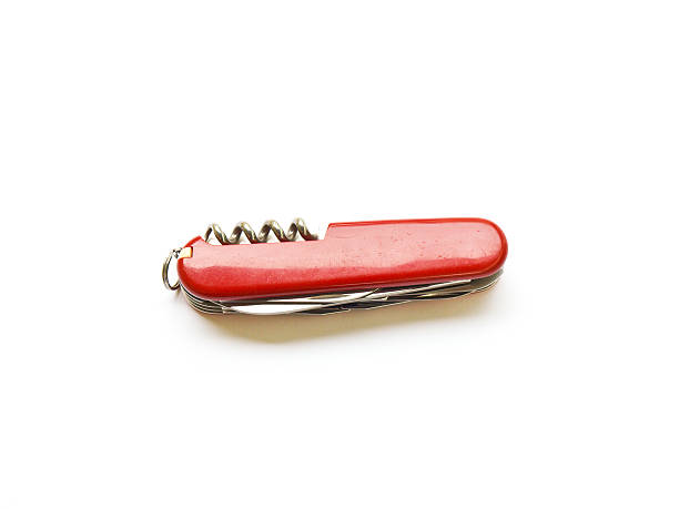 istock red swiss army knife isolated on white background 495851801