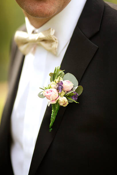 istock Groom Wedding Buttonhole Boutonniere 495856491