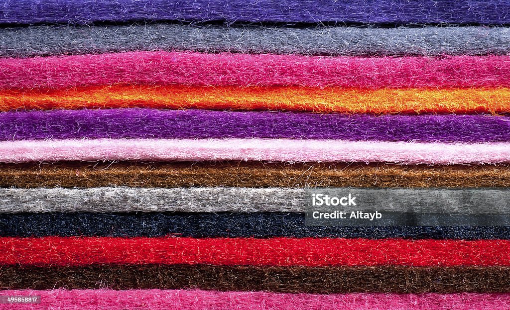 Felt Stack Background Abstract Stock Photo