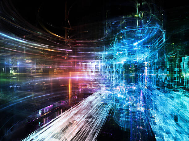 istock Lights of Future City 495868047