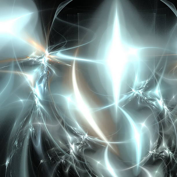 istock Digital Fractal on Black 495869099