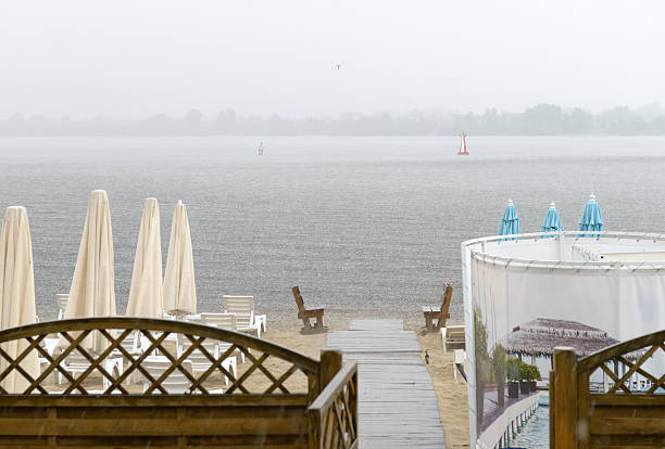 istock Rainy day at the resort 495869947