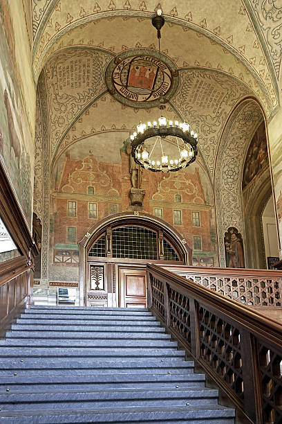 istock Interior of Copenhagen town hall 495872115