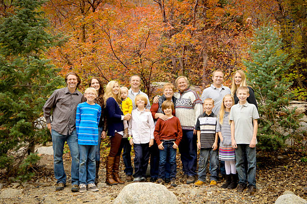 istock Fall Family Photograph 495874624
