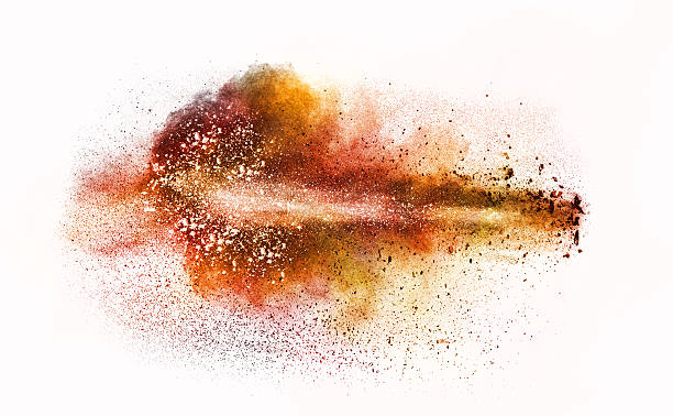 istock explosion of colored powder isolated on white 495874846