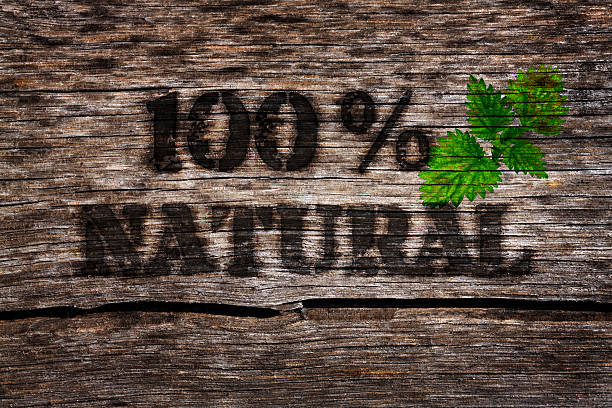 istock 100% Natural burning in old wood with green mint leaves 495876122