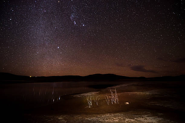 istock Starry Bright Night over the Lake Powell 495879400