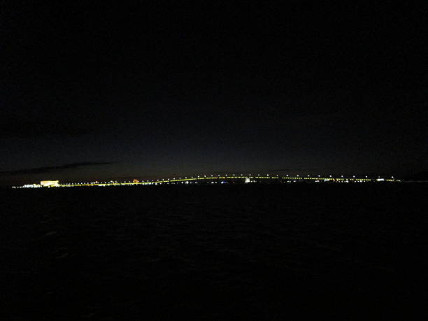 istock NIGHT VIEW OF BILOXI BRIDGE 495879658