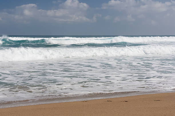 istock Blue sky, blue sea and sand beach. 495879744