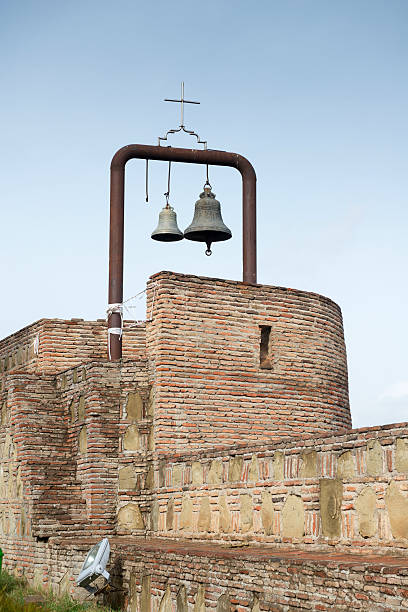 istock Two bells in Narikala fortress 495899064