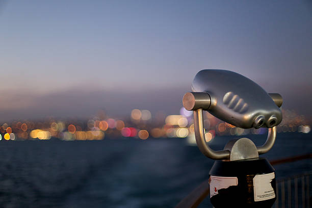 istock Binoculars on the ferry boat in Istanbul 495900416