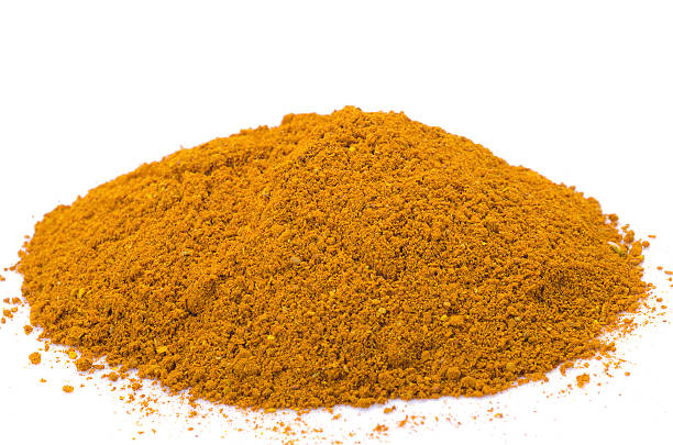 istock Turmeric Powder Isolated on White Background 495900984