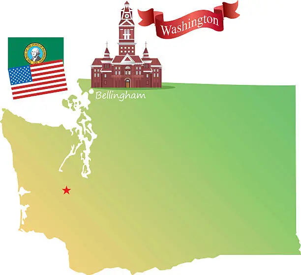 Vector illustration of Bellingham