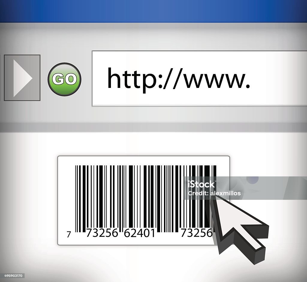 Upc Code Backgrounds Upc Code On A Browser With Cursor Illustration Stock Illustration ...
