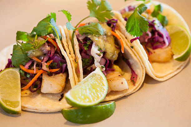 istock halibut tacos with avocado salsa verde 495904042
