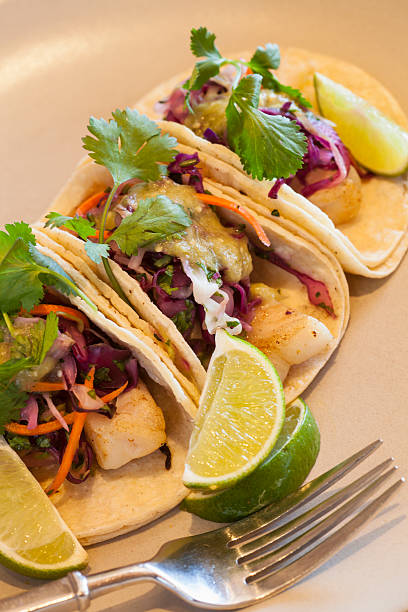 istock halibut tacos with avocado salsa verde 495904074