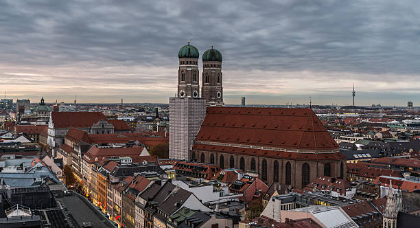 istock Munich city view from the Tower of Old Peter 495905246