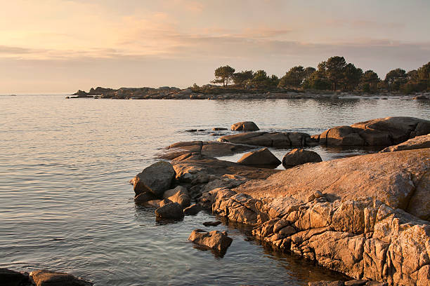 istock Rocky coast on Carreiron natural park 495908064
