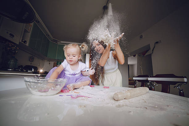 istock mother and daughter in the kitchen 495909550