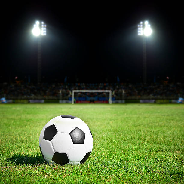istock football on the field 495913711