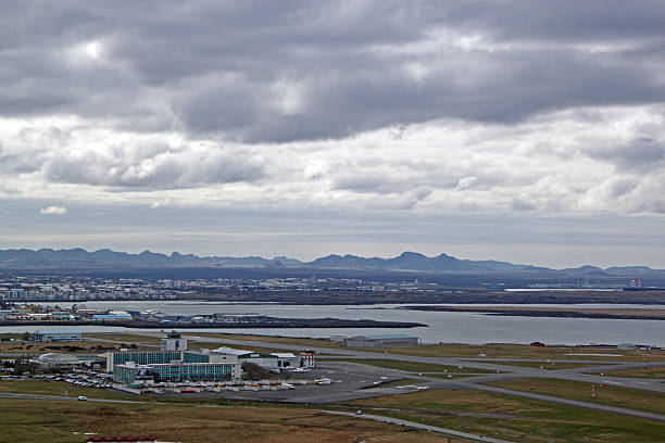 A panoramic view of Reykjavik and it's city airport from the Hallgrímskirkja spire. It is the world's northernmost capital of a sovereign state and is home to a majority of Iceland's population. First settled in 870 AD, it has grown to be a centre of commerce and government, and is noted as one of the cleanest, greenest, and safest cities in the world.