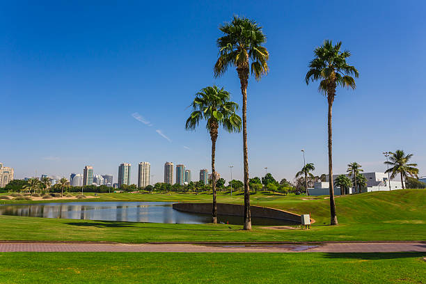istock High rise buildings and streets in Dubai, UAE 495916615